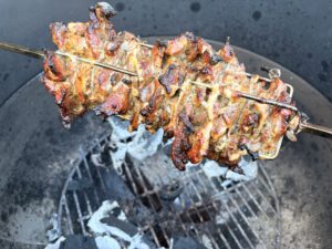 gyros aan het spit